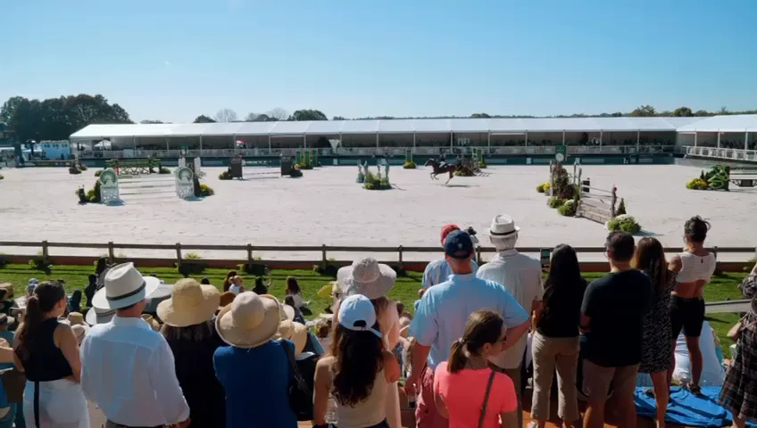 Sculpture at Greenwich Polo Club